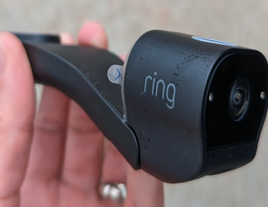 A ring camera for gardening eyes
